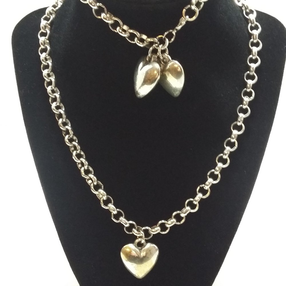 Chunky Rustic Single and Double 18 in. Heart